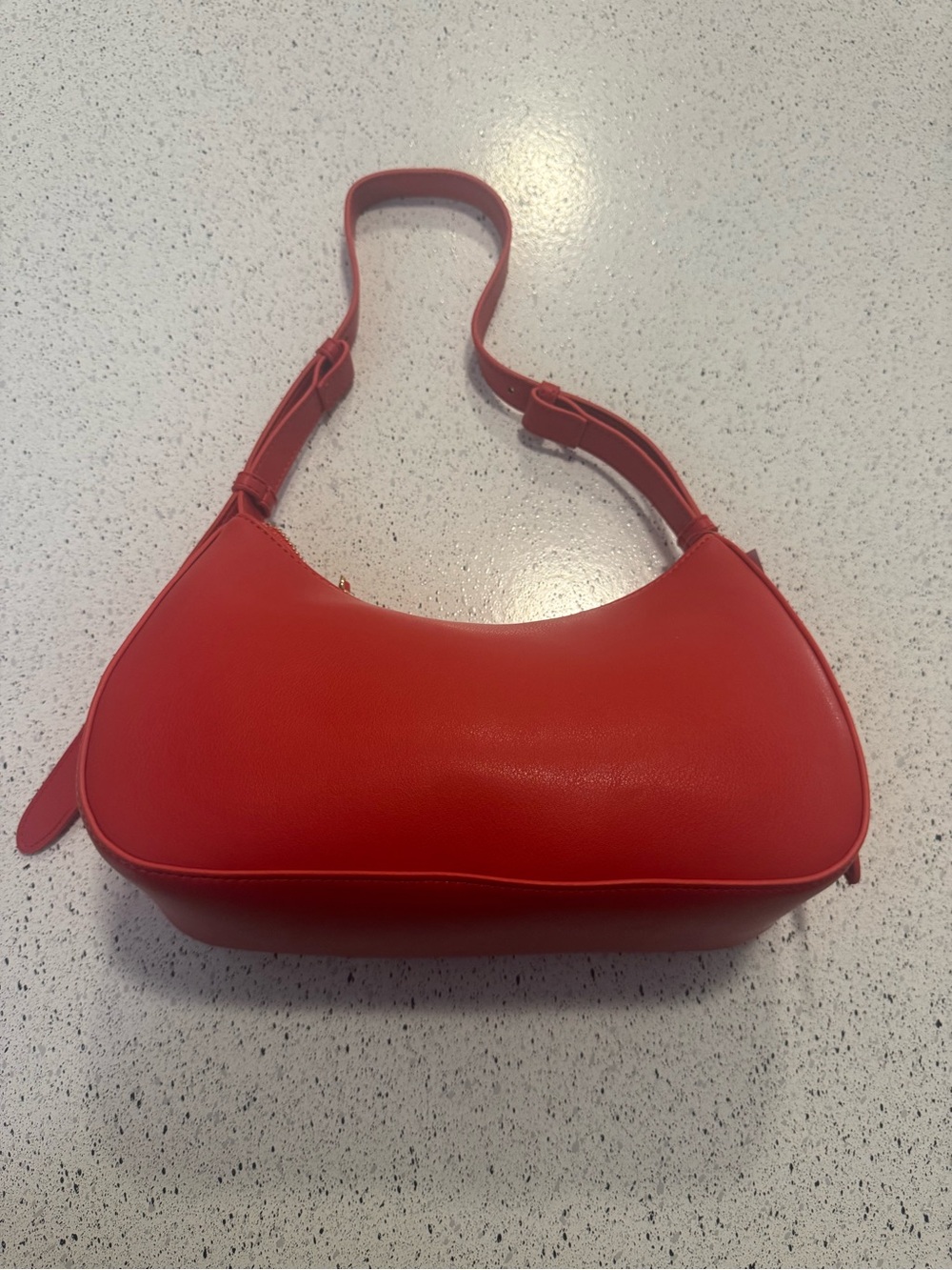 Old Navy Red Crescent Shoulder Bag